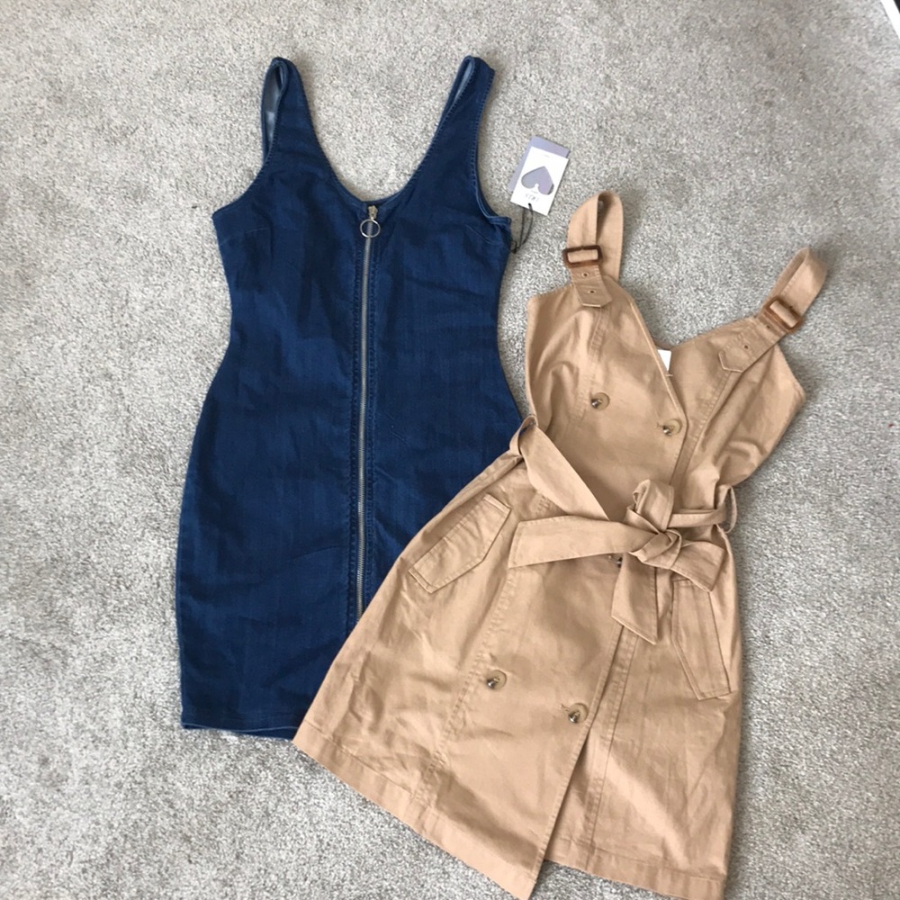 Lot of 2 new dresses H&M & Iris size small